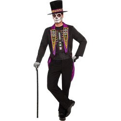 Day of the Dead Formal Adult Costume