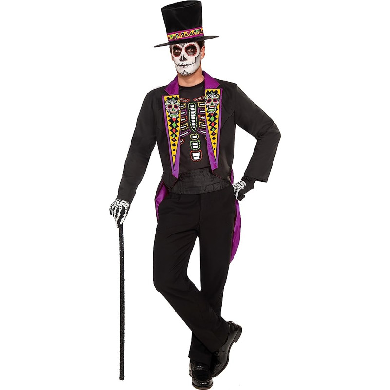 Day of the Dead Formal Adult Costume