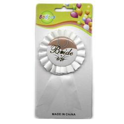 Bride to Be Badge