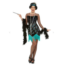 20's Peacock Flapper Adult Costume