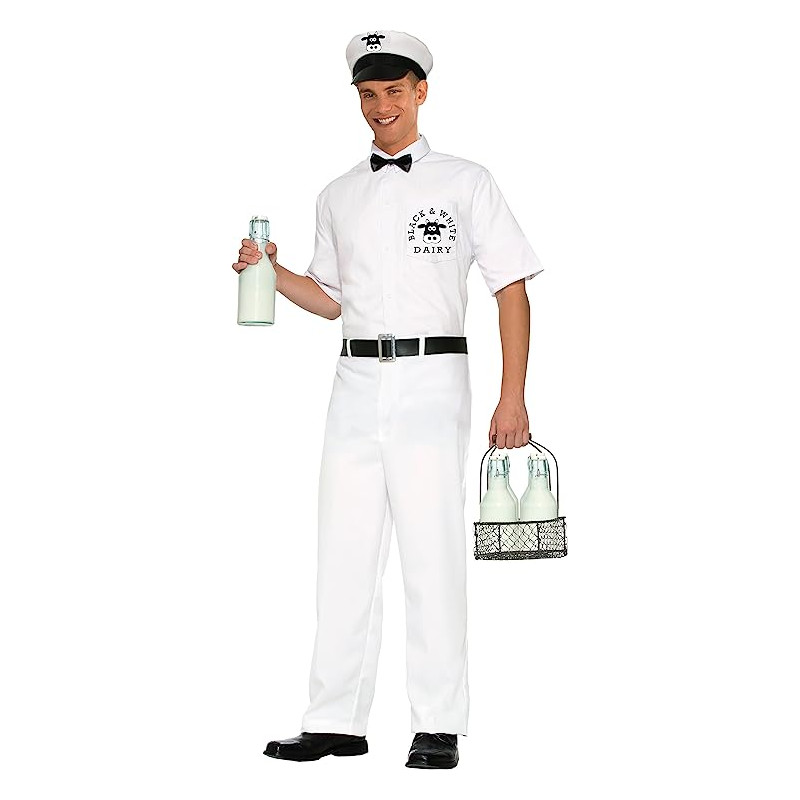 50's Milk Man Adult Costume