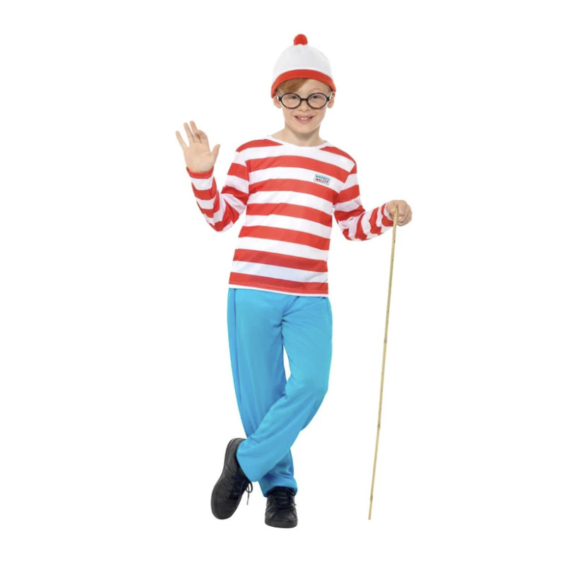 Where's Wally Children Costume