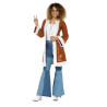 Retro Afghan Coat Adult Costume