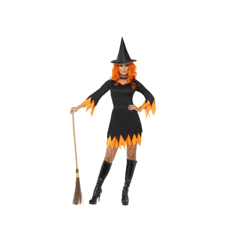 Two Tone Witch Adult Costume