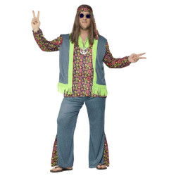 Curves Hippie Adult Costume