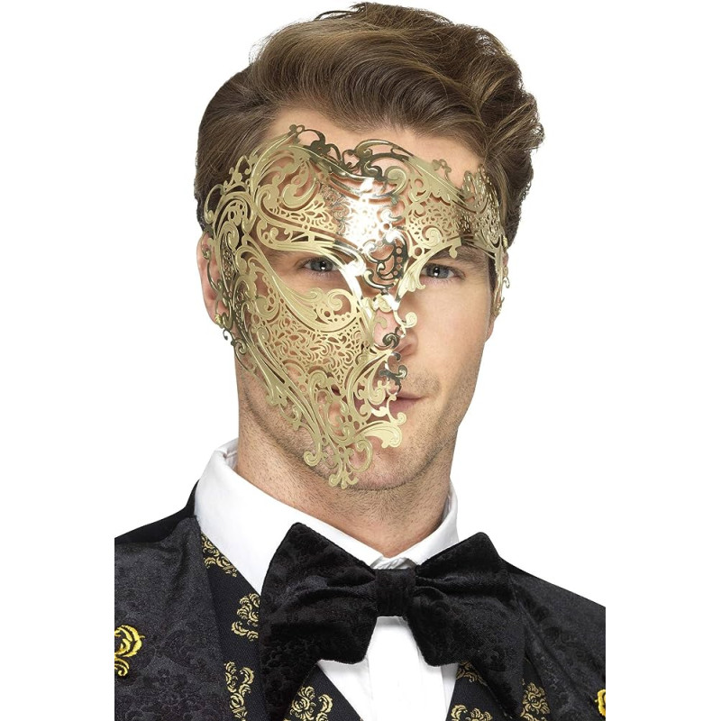 Metal Filigree Phantom Mask