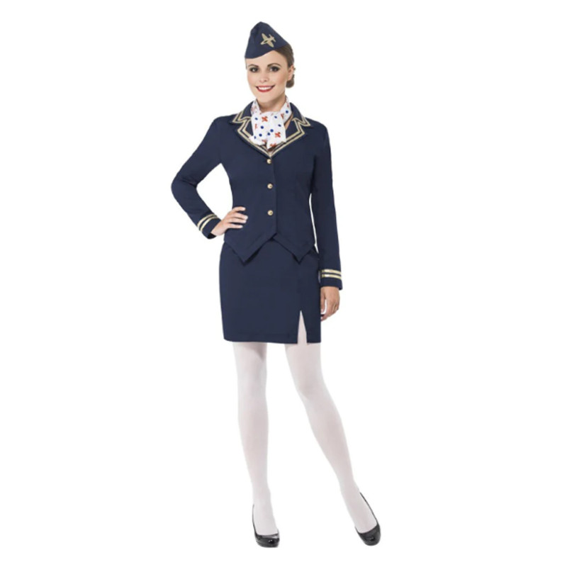 Airways Attendant Adult Costume