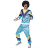 80's Shell Suit Blue Adult Costume