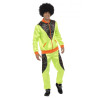 80's Fashion Shell Suit  Lime Green Adult Costume