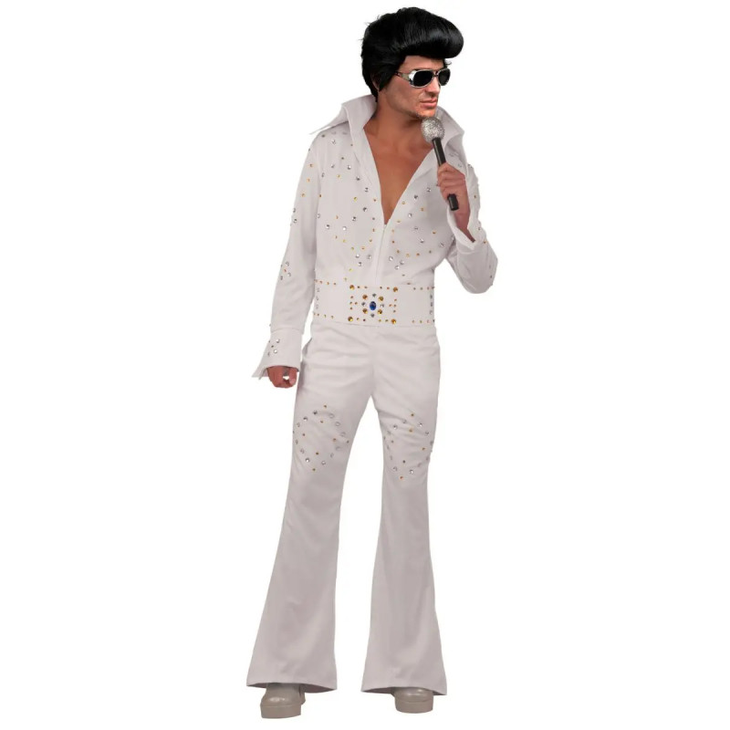 Vegas Superstar Jumpsuit Adult Costume