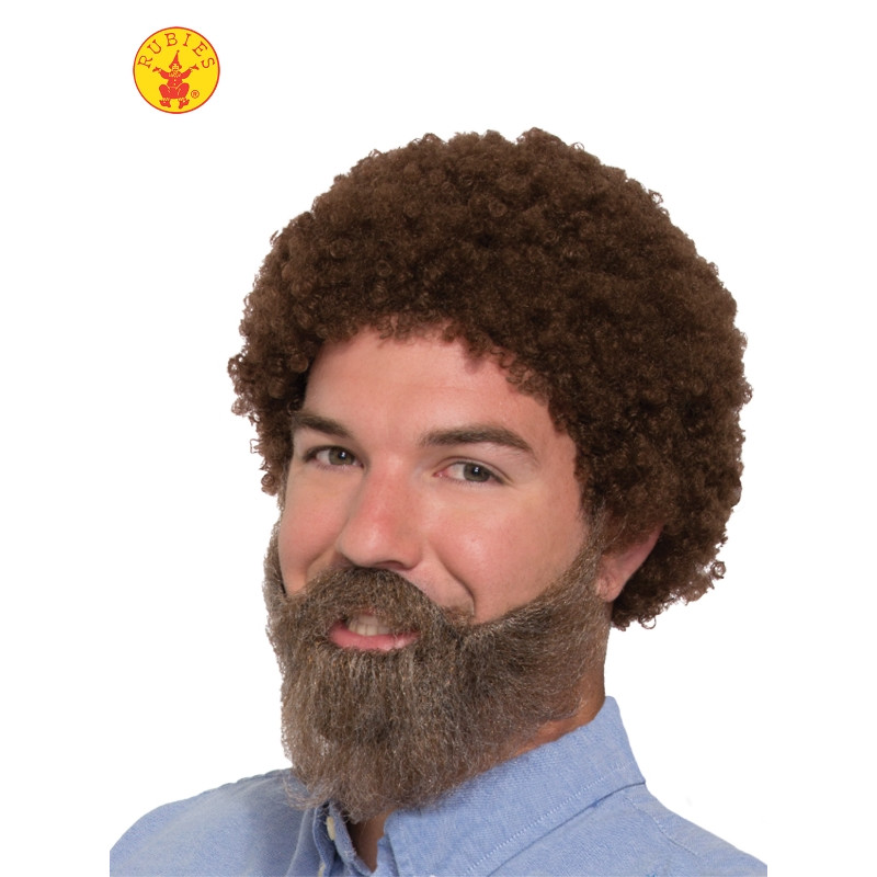 Bob Ross Wig and Beard