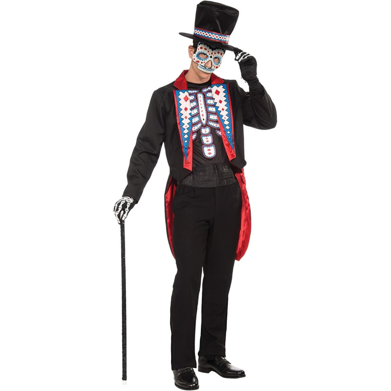 Day of the Dead Formal Adult Costume