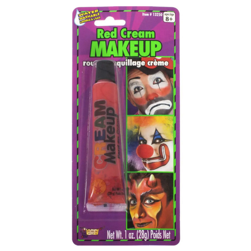 Red Face Paint Tube