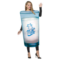 Glass of Milk Adult Costume