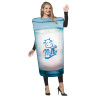 Glass of Milk Adult Costume