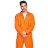 Orange Prisoner Jumpsuit Adult Costume