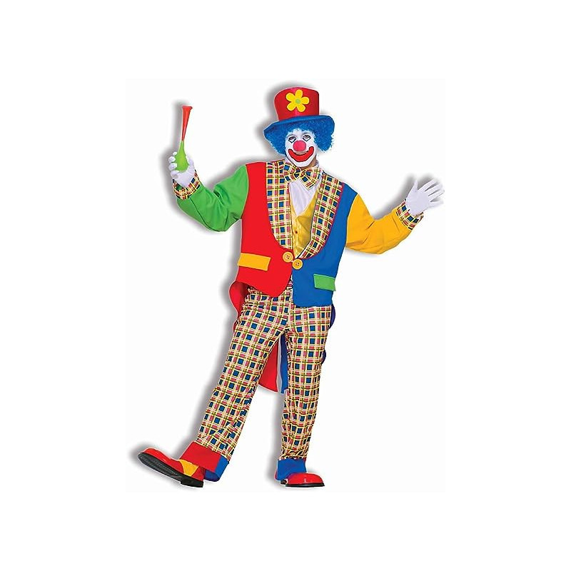 Clown On the Town Adult Costume