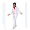 80's White Suit Adult Costume