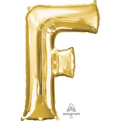 Anagram 34" Foil Gold Letter F