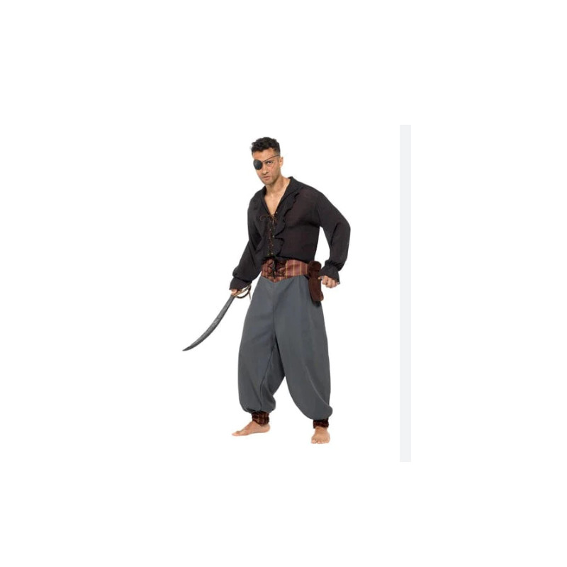 Pirate Blouson Pants Adult Costume