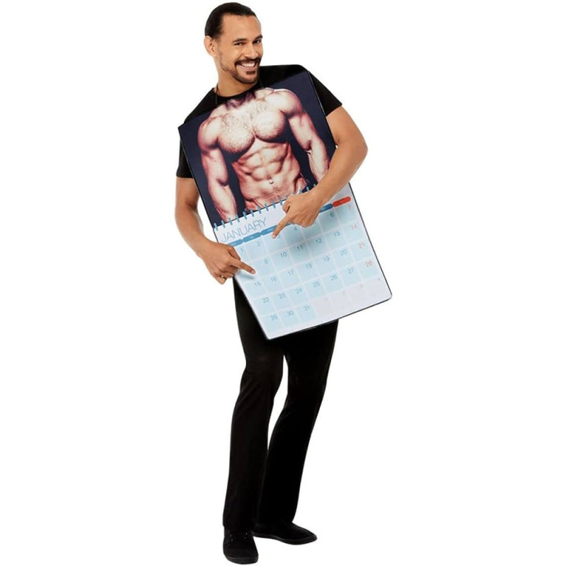 Sexy Calendar Adult Costume