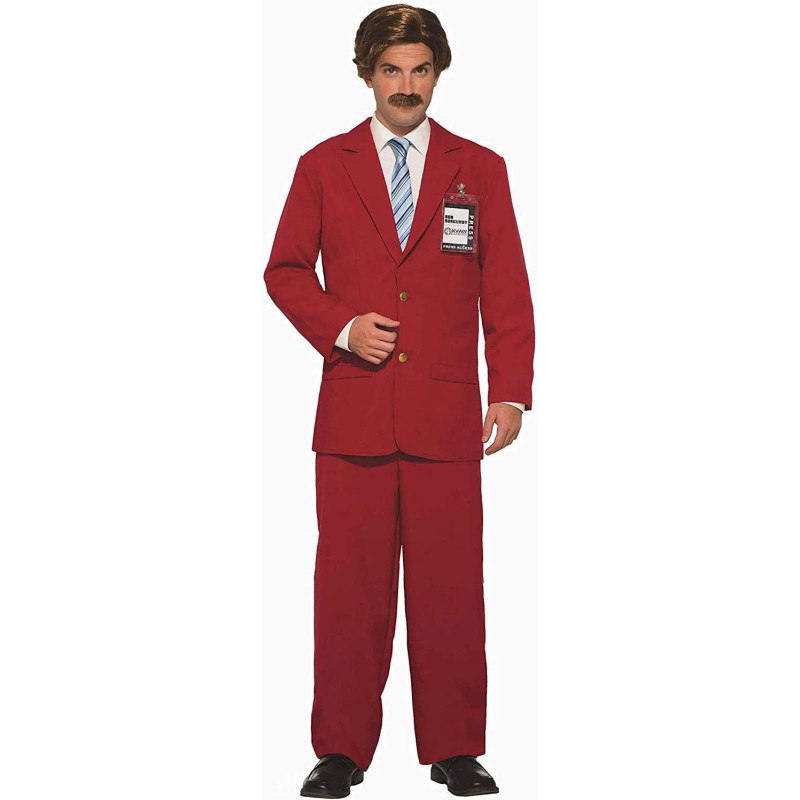 Ron Burgundy Adult Costume Size One Size