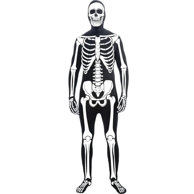 Skeleton Skin Suit Adult Costume