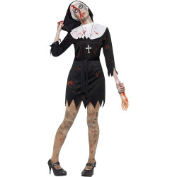 Zombie Nun Adult Costume