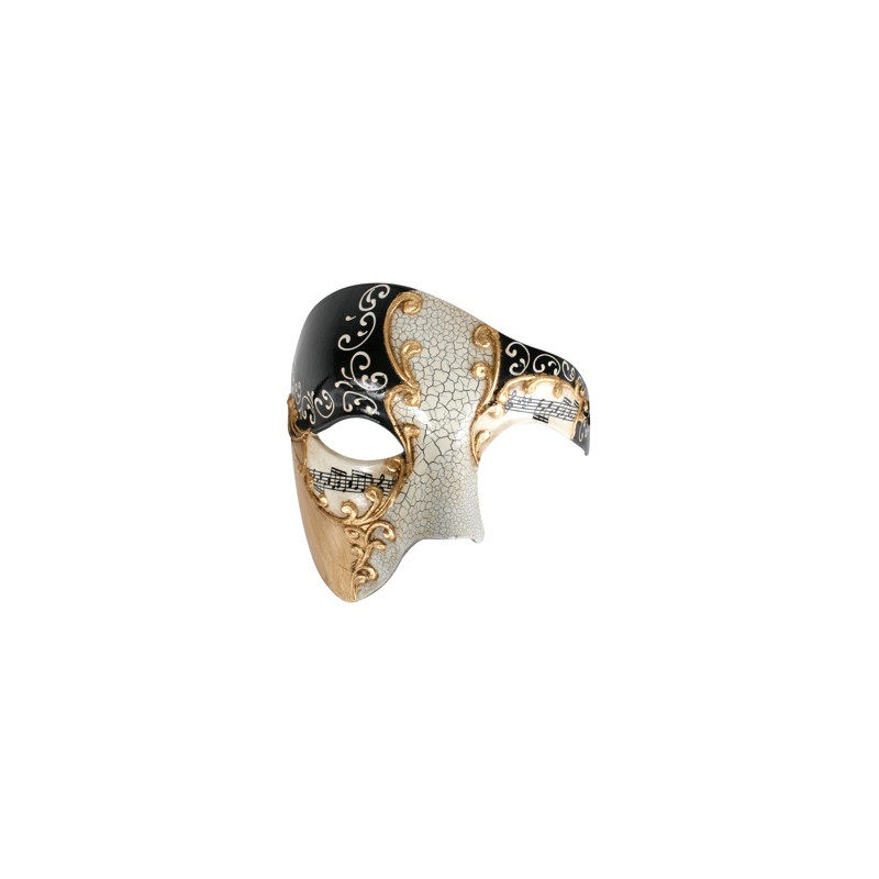 Maestro Black & Gold Eye Mask