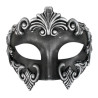 Lorenzo Black & Silver Eye Mask