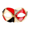 Pietro Red & Black Eye Mask