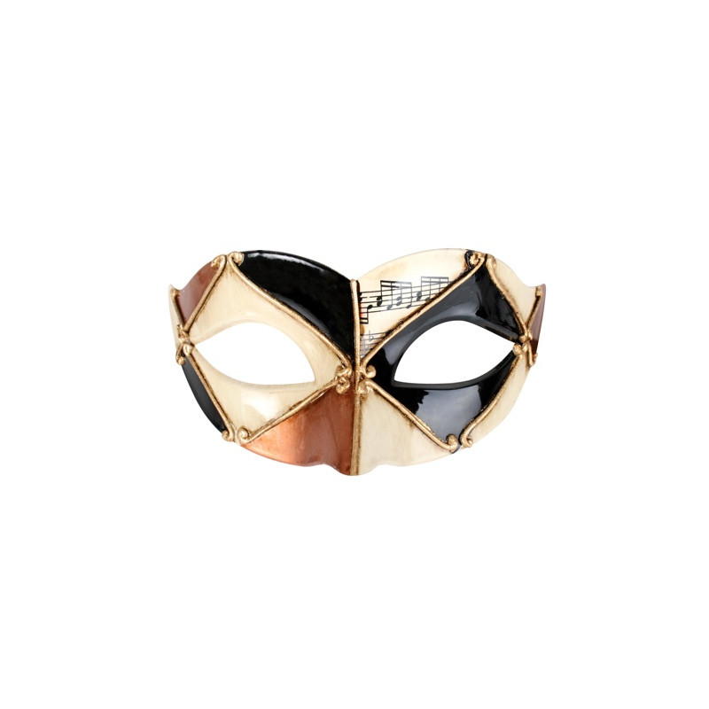 Pietro Gold & Black Eye Mask