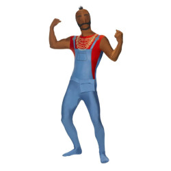 Mr T Second Skin Adult Costume