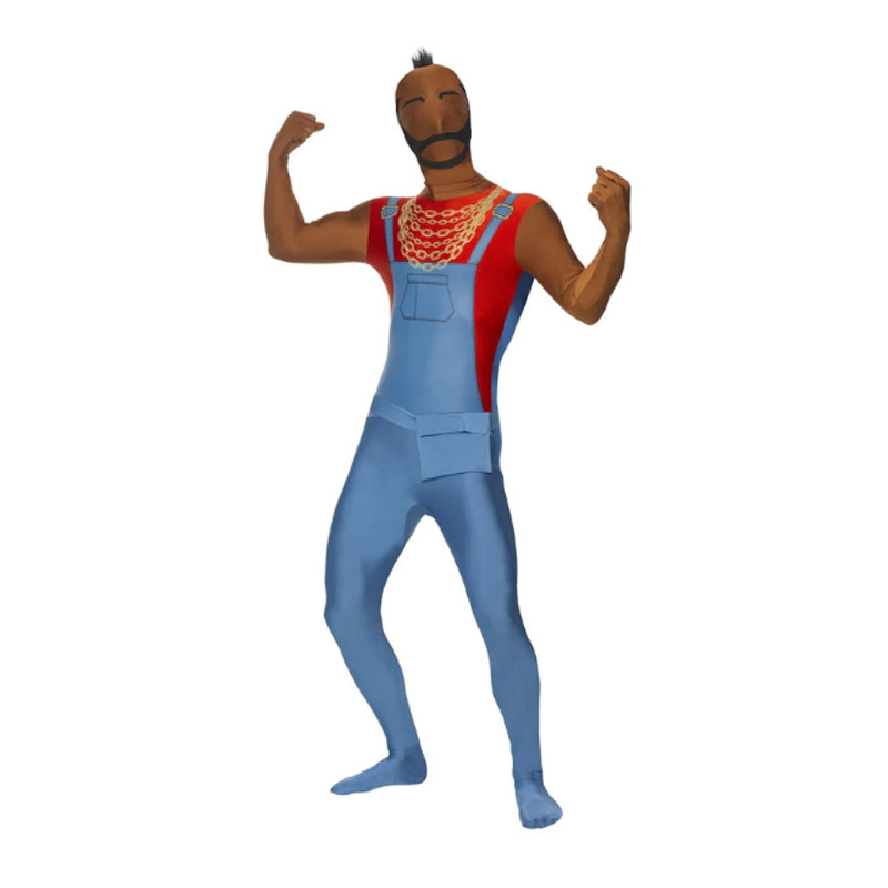 Mr T Second Skin Adult Costume