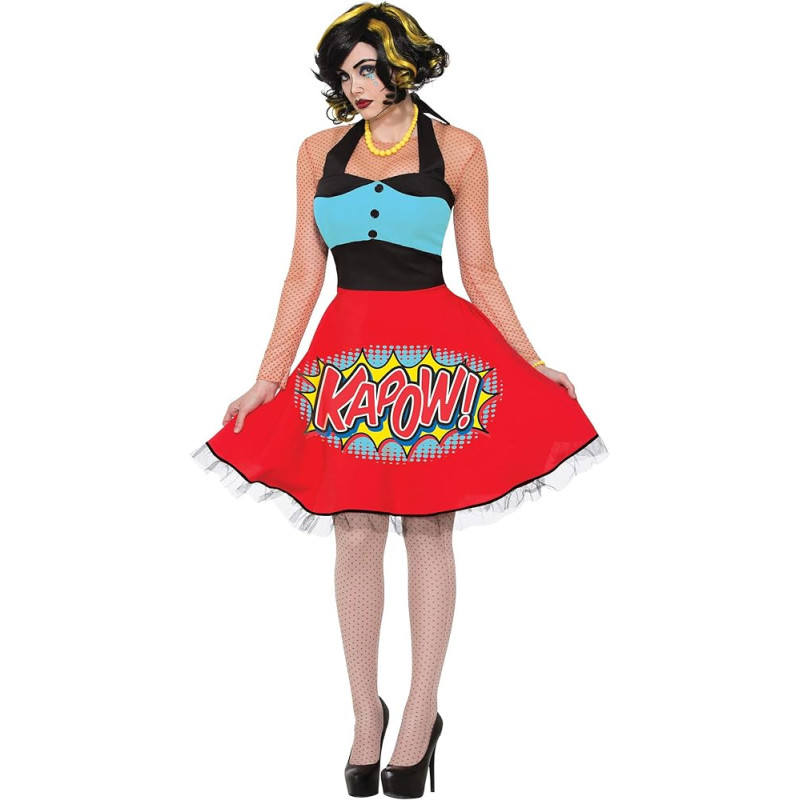 Kapow Dress Adult Costume