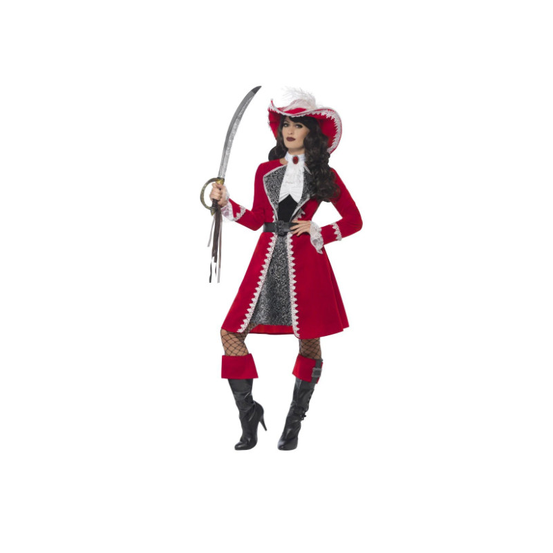 Authentic Lady Pirate Captain Adult Costume