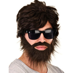 Alan Wig and Beard