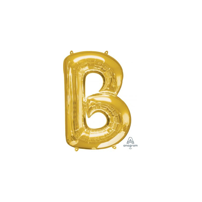 Anagram 34" Foil Gold Letter B