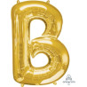 Anagram 34" Foil Gold Letter B