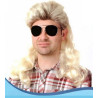 Blonde Rock Mullet Wig