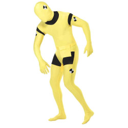 Crash Test Dummy Second Skin Adult Costume