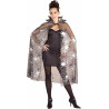 Silvery Spider Cape Adult Costume