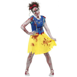 Zombie Miss Snow Adult Costume