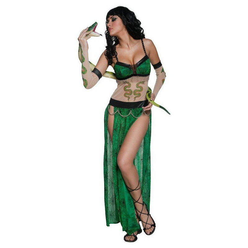 Wicked Tattooed Snake Charmer Adult Costume