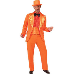 80's Prom Orange Tuxedo...