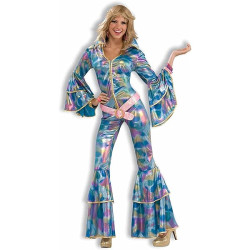 Disco Mamma Jumpsuit Adult Costume