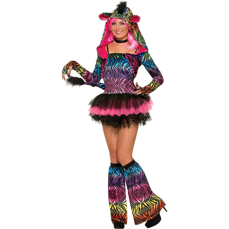 Zingy Zebra Adult Costume