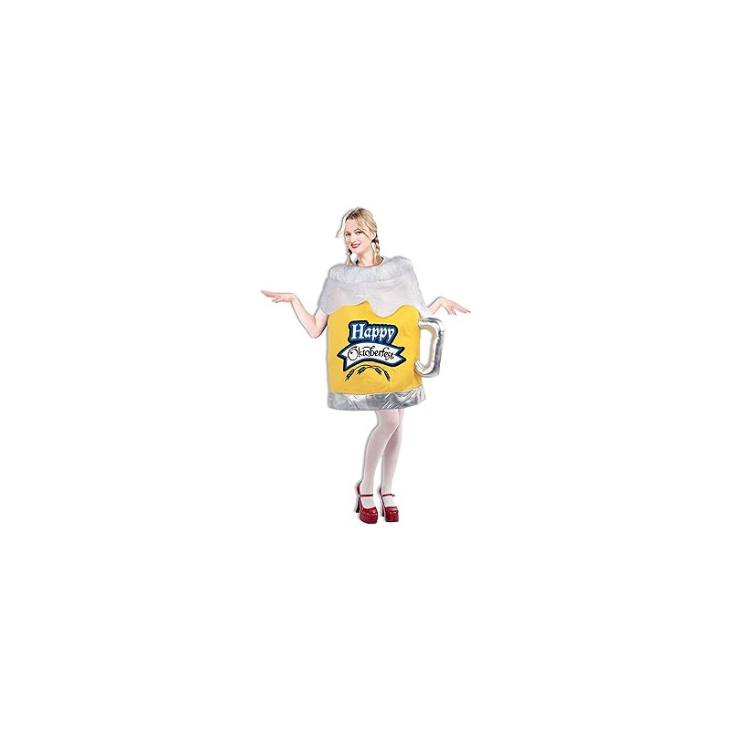 Oktoberfest Beer Mug Adult Costume