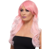 Pink Heat Resistant Fashion Ombre Wig