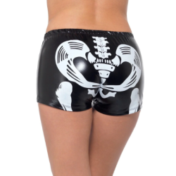 Fever Miss Skeleton Whiplash Hotpants